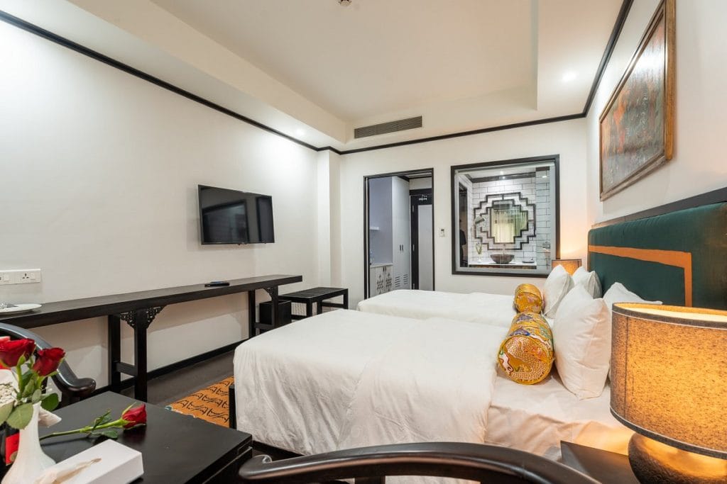 Resurgence Travel at Hotel Mustan before trekking Nepal