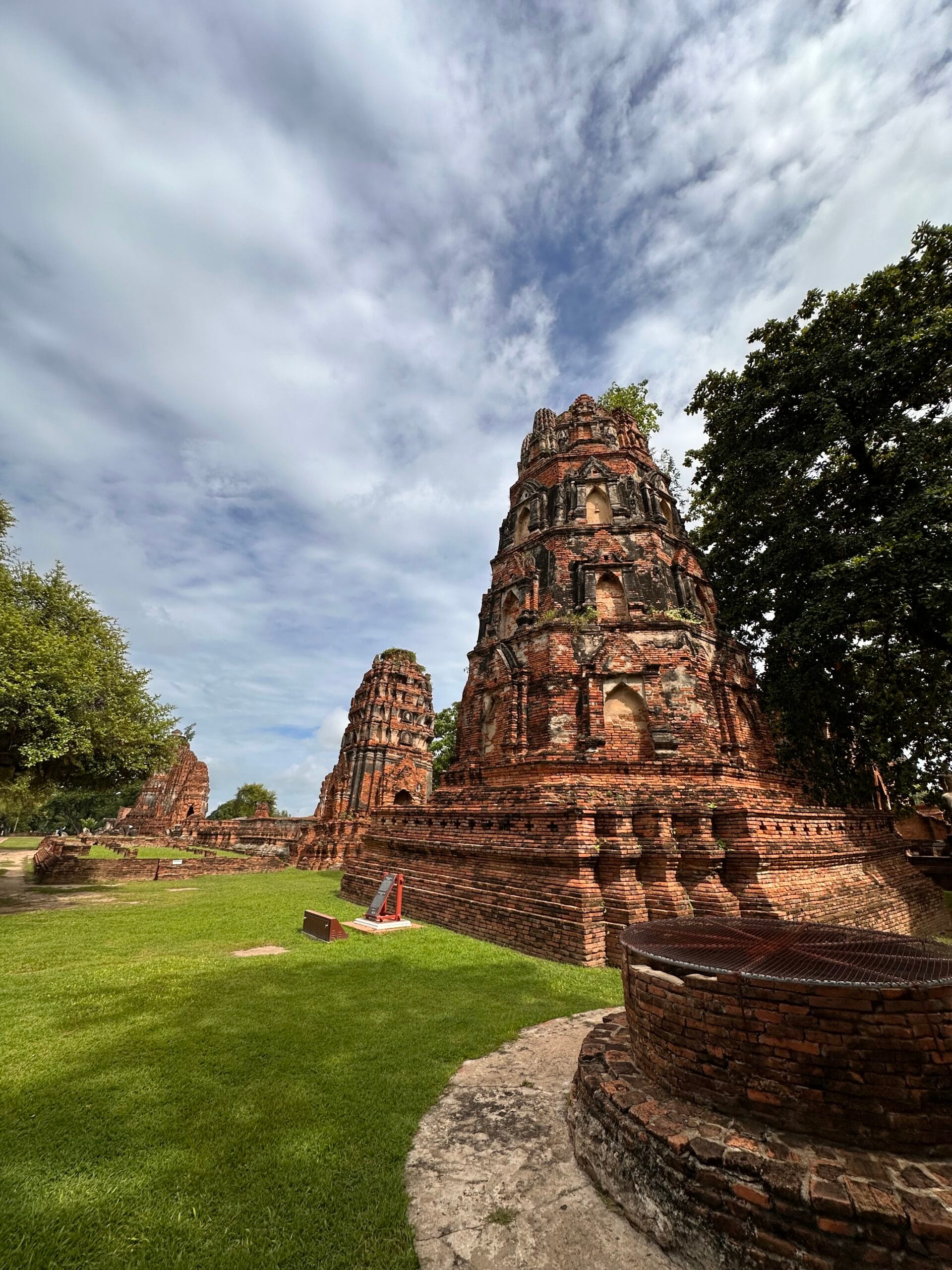 Stupas at Wat Maha That while travel with Resurgence Travel