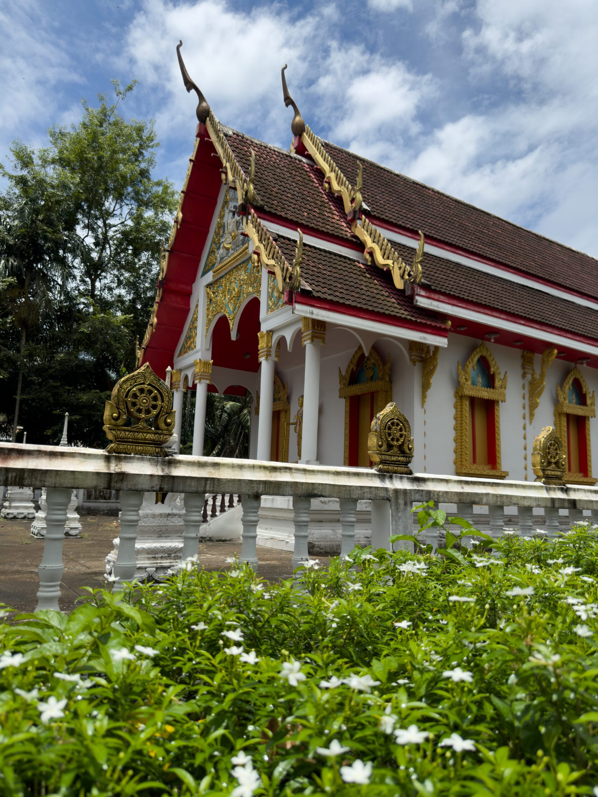 Resurgence travel at Wat Ma Pring Ubosot in Phang Nga