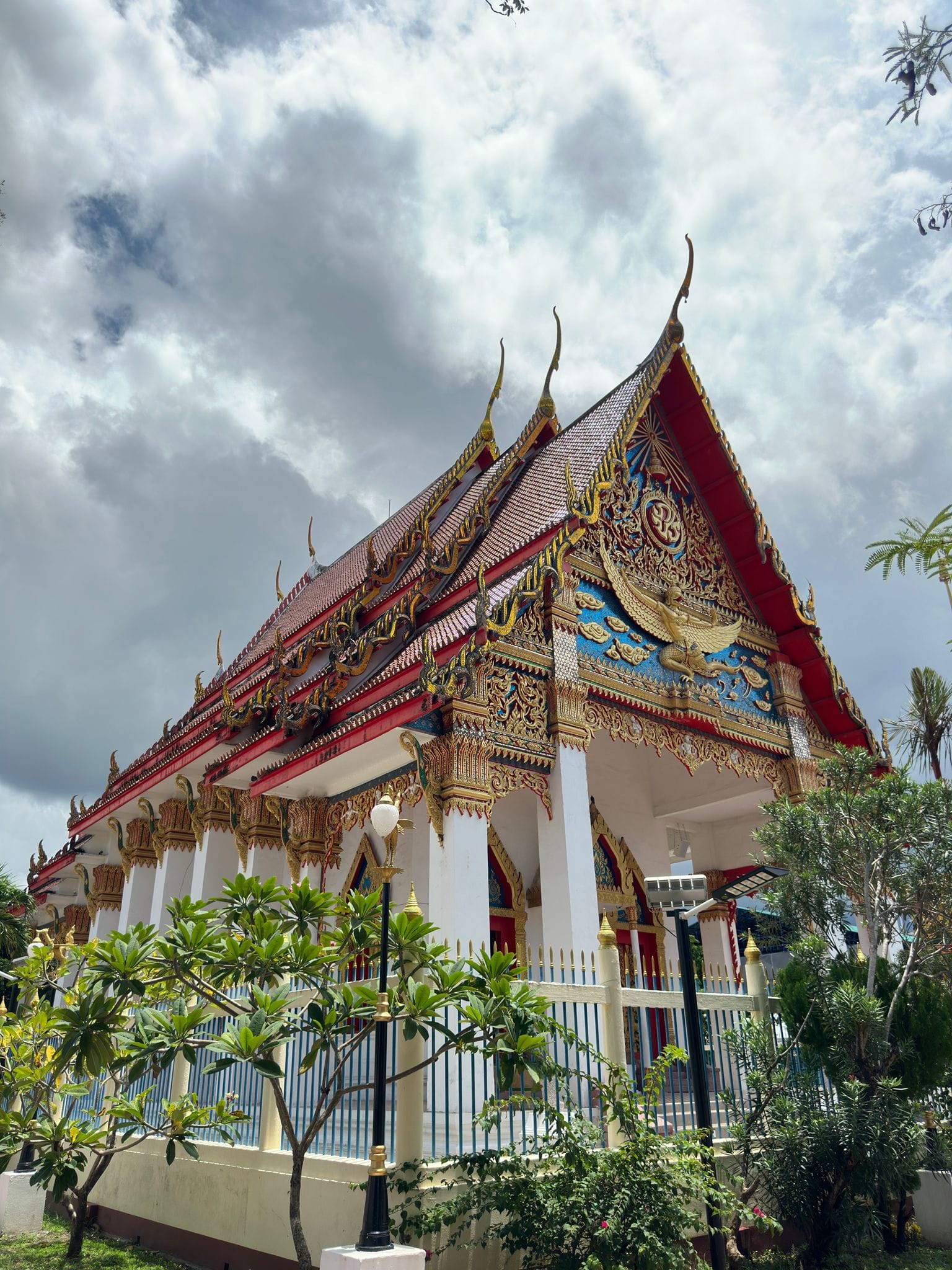 Ubosot or ordination hall Wat Mongkhon Nimit , Phuket