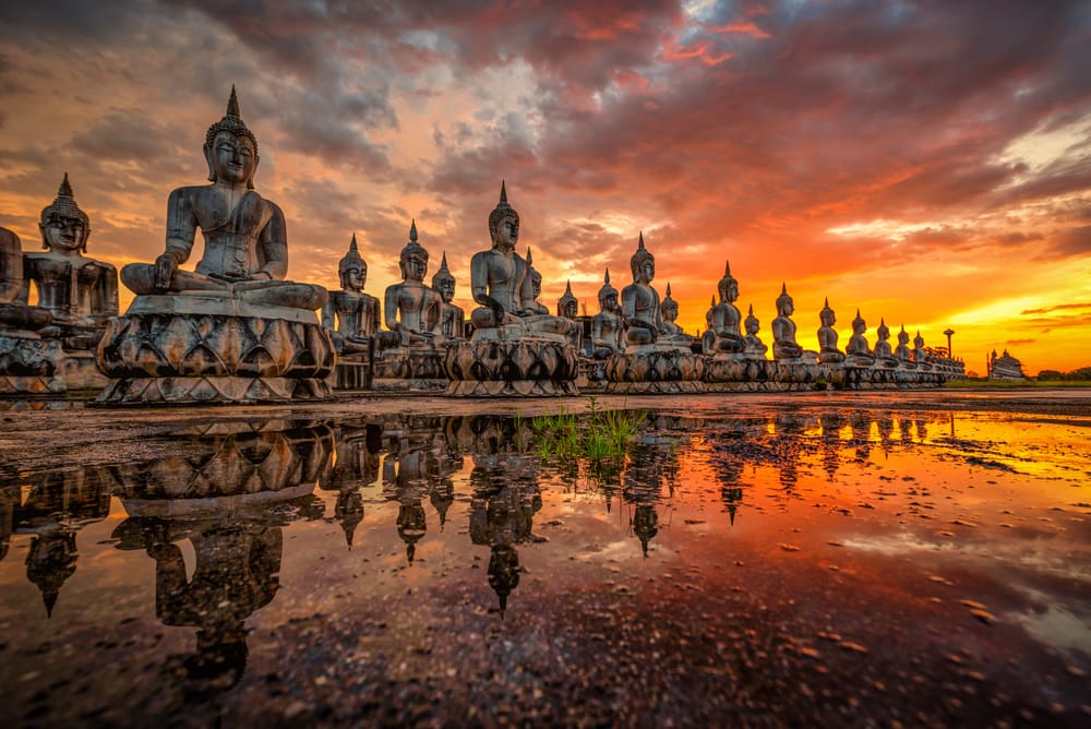 Southern Thailand Buddha images with Resurgence Travel